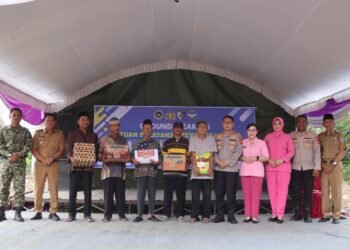 Groundbreaking SPPG Polri di OKU Timur, Fokus Cegah Stunting