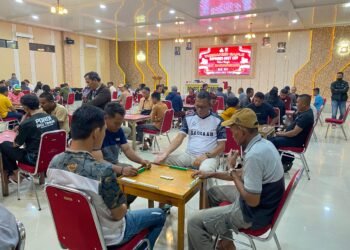 Turnamen Gaple Kapolres OKU Timur Cup Meriah, Pererat Kebersamaan Polri Dan Masyrakat