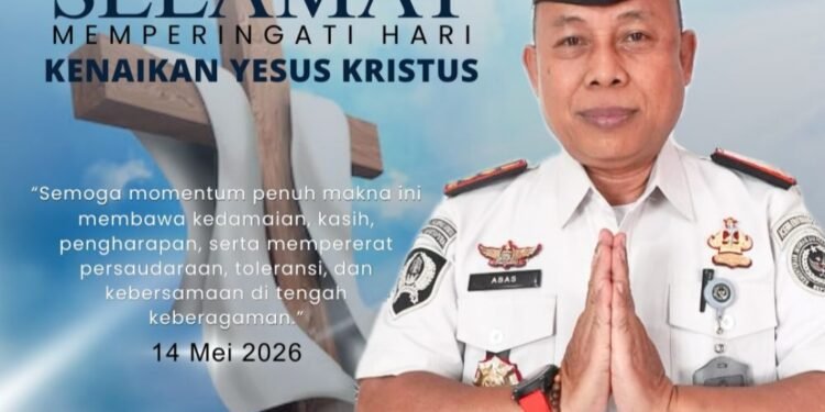 Kalapas Martapura Ucapkan Selamat Memperingati Hari Kenaikan Yesus Kristus