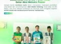 Lawan Narkoba, Siswa MTsN 1 OKU Timur Berkarya Lewat Poster