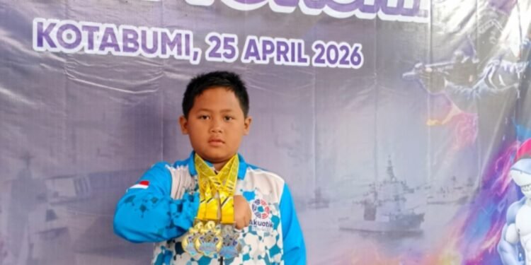 Ini …!   Sosok Gembol Haqi Raih 3 Medali  Lomba Renang Ajang KSC