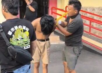 Gasak Kabel Proyek Senilai  20 Juta, Tiga Pemuda di Palembang Dibekuk Satreskrim Polrestabes