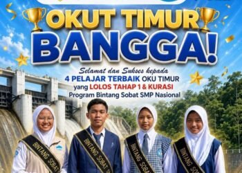 Pelajar OKU Timur Bersinar di Tingkat Nasional, 4 Siswa Lolos Tahap 1 Program Bintang Sobat SMP