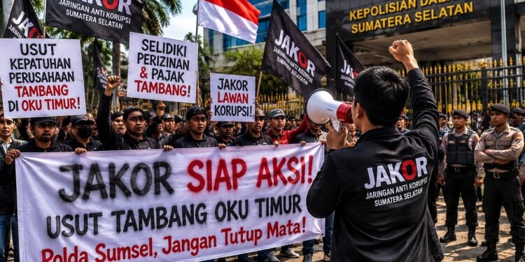 Jakor Sumsel Siap Demo Tuntut Penegakan Aturan Tambang di OKU Timur”