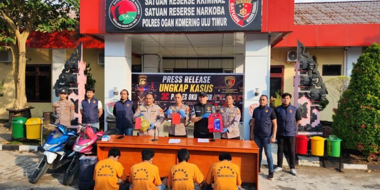 “Operasi 19 Hari, Polres OKU Timur Bekuk Pelaku Curat, Curas, dan Curanmor”