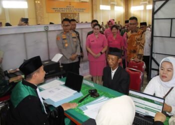Polres OKU Timur Gelar Sidang Isbat Nikah Massal dalam Rangka HUT Bhayangkara ke-80