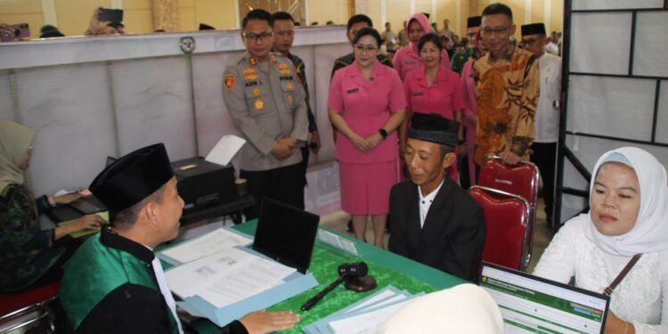 Polres OKU Timur Gelar Sidang Isbat Nikah Massal dalam Rangka HUT Bhayangkara ke-80