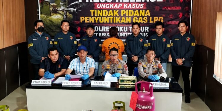 Kata Kapolres OKU Timur, Gas LPG Bukan Bahan Sihir, Rudi Si Tukang Oplos Gas Kini Merana