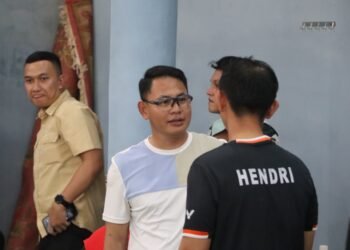 “Kapolres & Wakapolres Turun Gunung! Smash Boleh Kalah, Silaturahmi Wajib Menang!”
