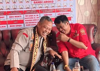 “Kapolres Way Kanan ‘Ngopi Bareng’ PWRI, Sinergi Polri dan Insan Pers Makin Akrab”