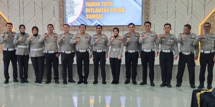 Dit Lantas Polda Sumsel Gelar Monev Penanganan Laka Lantas di Polres OKU Timur