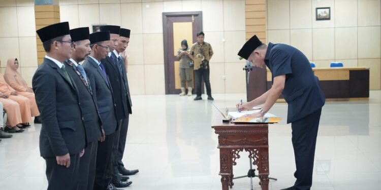 Dilantik Bupati, BAZNAS OKU Timur Siap Bikin Zakat Nggak Nyasar