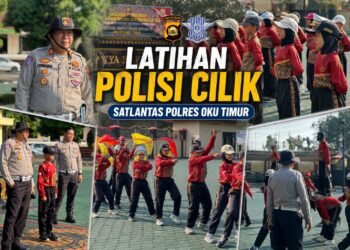 Satlantas Polres OKU Timur Bina Pocil, Tanamkan Disiplin Sejak Dini