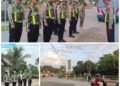 Kasat Lantas Polres OKU Timur Tekankan Kedisiplinan Strong Point Pagi