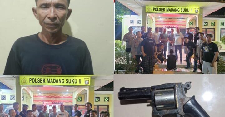 Gerak Cepat Satreskrim Polres OKU Timur, Senpi Rakitan Berhasil Diungkap