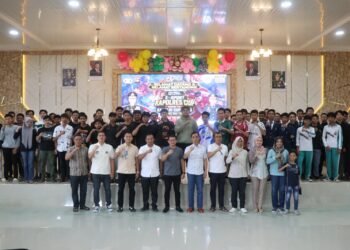 60 Tim Mobile Legends Ramaikan HUT Bhayangkara ke-80 di Polres OKU Timur