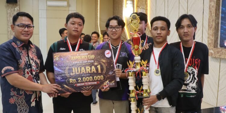 SMA N 1 MADANG SUKU I Juara Turnamen Esports Mobile Legends Kapolres Cup 2026