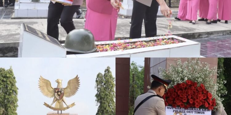 Di Hadapan Makam Pahlawan, Bhayangkara Berjanji Mengabdi