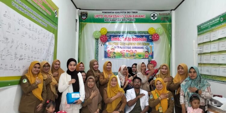 24 Desa Berpartisipasi dalam Lomba Balita Sehat Indonesia Tingkat Kecamatan di Puskesmas Gumawang
