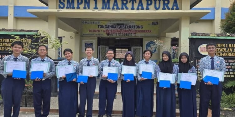 “Selamat dan Doa Kepala Sekolah untuk Siswa Kelas IX SMPN 1 Martapura”