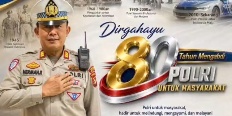 AKP Herman : Polri 80, Terus Mengabdi untuk Masyarakat