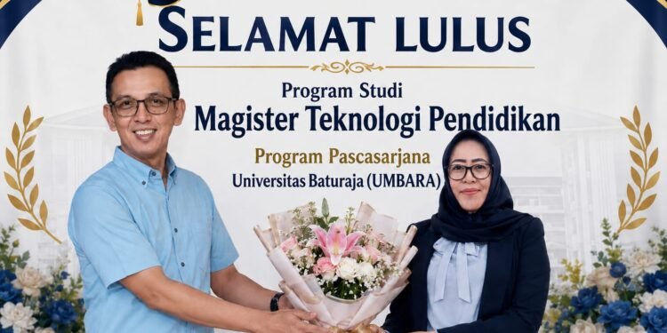 Dukungan Sang Suami Antar Mala Dewi Raih Gelar Magister Pendidikan