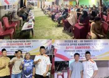 Reses III 2026, Anggota DPRD Partai PKS Apri Sentoso Tegaskan Komitmen Kawal Aspirasi Warga Dapil I OKU Timur