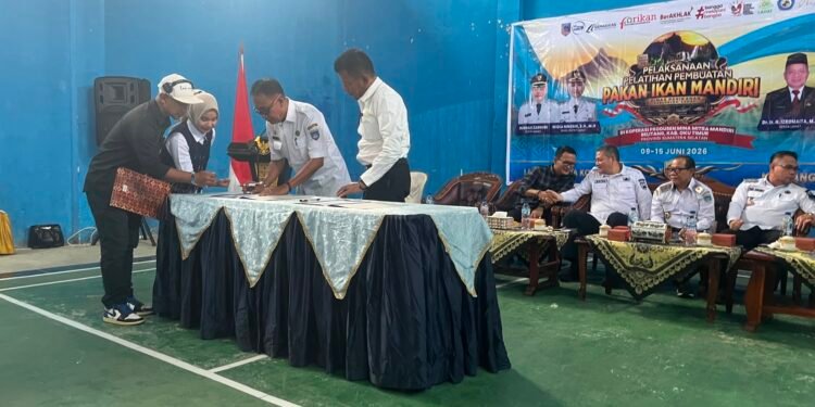 Diskannak OKU Timur Jadi Rujukan Daerah, Lahat Studi Budidaya Ikan