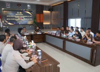Perkuat Sinergitas Penegakan Hukum,Kapolres OKU Timur Sambangi Kejaksaan Negeri Martapura