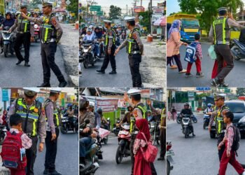 Jelang Tahun Ajaran Baru, Satlantas Polres OKU Timur Siaga Urai Kepadatan dan Wujudkan Kamseltibcarlantas