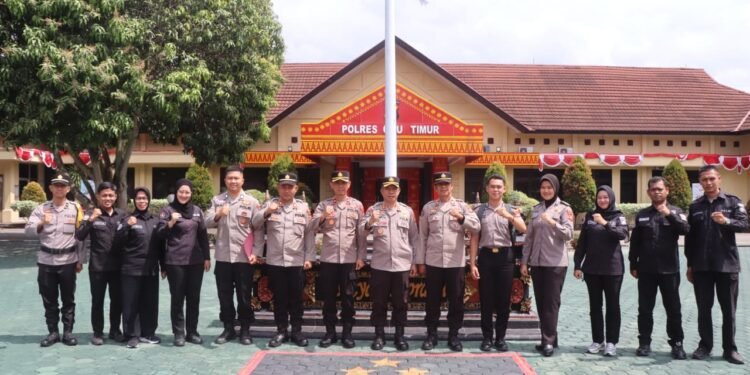 Bidhumas Polda Sumsel Monitoring Kinerja Humas Polres OKU Timur, Perkuat Kualitas Publikasi dan Pelayanan Informasi
