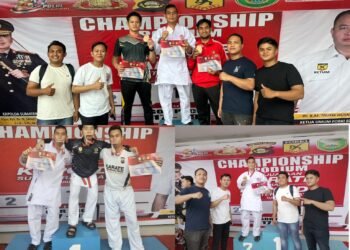 Tiga Medali Diboyong, Karate Binaan Polres OKU Timur Buktikan Taring di Kapolda Cup Sumsel 2026