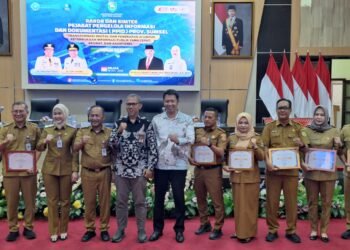 OKU Timur Raih Predikat Baik PPID SLIP Award 2026