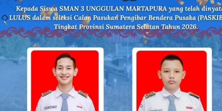 Kepsek  SMPN 1 Martapura Bangga, Alumni Lolos Paskibraka Tingkat Sumatera Selatan