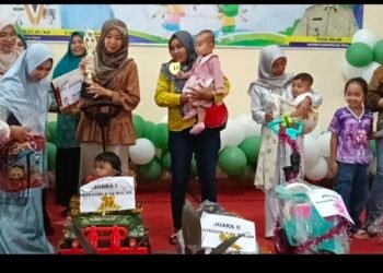 Madang Suku II Raih Juara Lomba Balita Sehat, Wakili OKU Timur ke Tingkat Provinsi