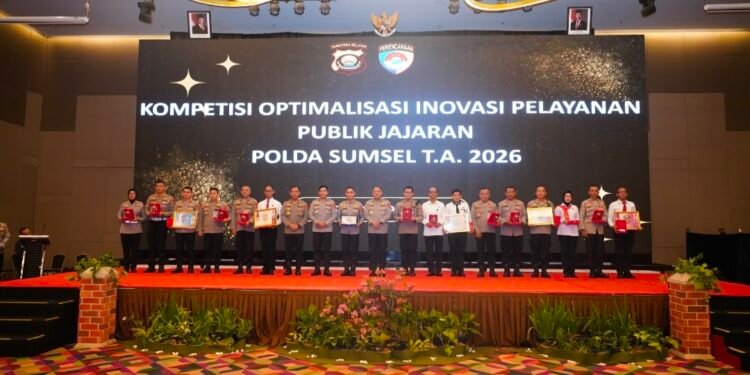 SPKT Polres OKU Timur Tembus Tiga Besar, Raih Juara III Kompetisi Inovasi Pelayanan Polda Sumsel 2026