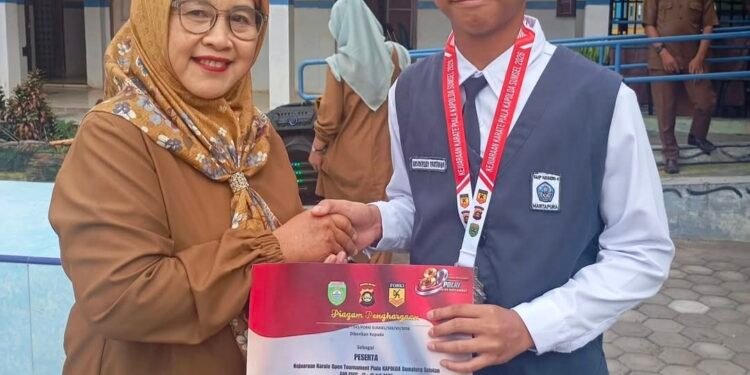 Siswa SMPN 4 Martapura Sabet Emas Kapolda Cup Sumsel 2026
