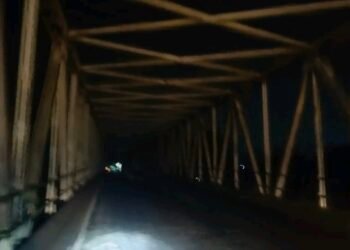 Jembatan Komering Berubah Angker, Gelap Gulita