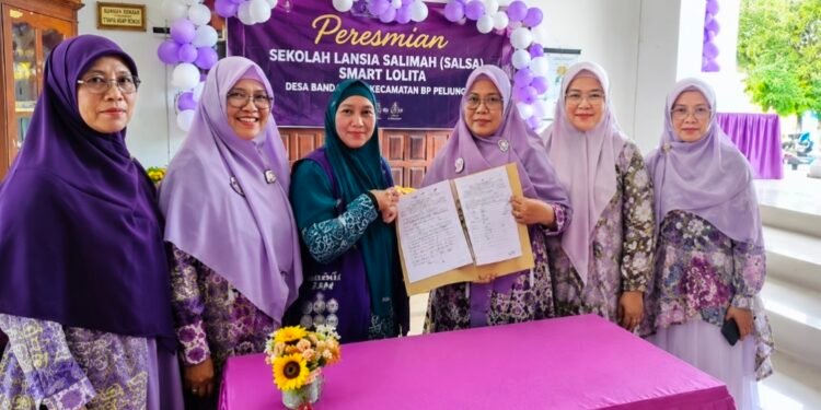 Sekolah Lansia SALSA SMART Resmi Diluncurkan, Verawati Saputra Dorong Lansia Tetap Sehat dan Mandiri