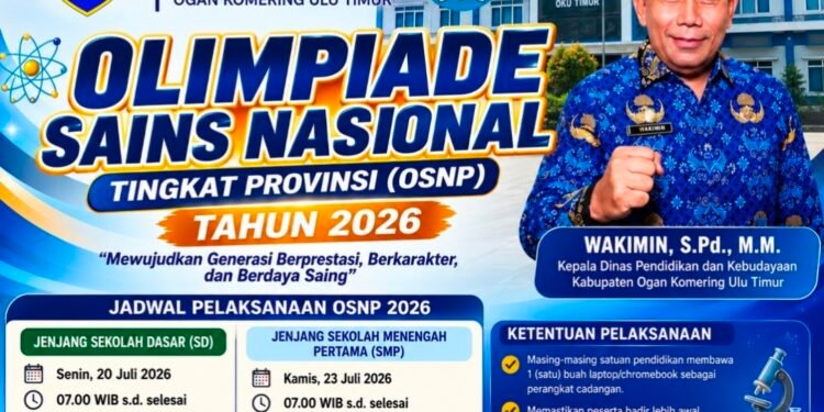 OSNP 2026 Bergulir, Siswa Terbaik OKU Timur Siap Adu Prestasi