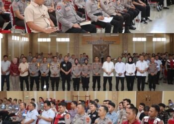 Perkuat Integritas Personel, Polres OKU Timur Ikuti Sosialisasi Pembinaan Etika Profesi Polri
