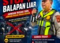 Kasat Lantas Polres OKU Timur AKP Herman: Balap Liar Bukan Ajang Prestasi, Tapi Jalan Menuju Petaka