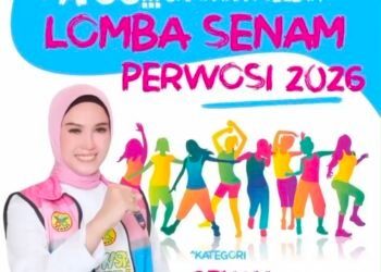 PERWOSI OKU Timur Ajak Masyarakat Ramaikan Lomba Senam 2026, Buruan Daftar!