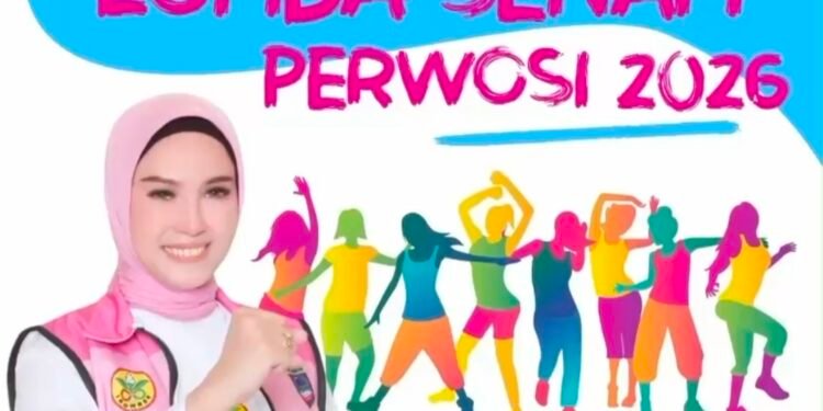 PERWOSI OKU Timur Ajak Masyarakat Ramaikan Lomba Senam 2026, Buruan Daftar!