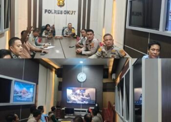 Polres OKU Timur Nobar Hoegeng Awards 2026, Wujud Apresiasi bagi Polisi Teladan