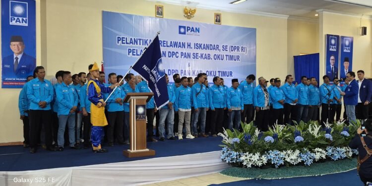 Konsolidasi Menuju Pemilu 2029, PAN Targetkan Bentuk 11 Ribu Relawan di OKU Timur