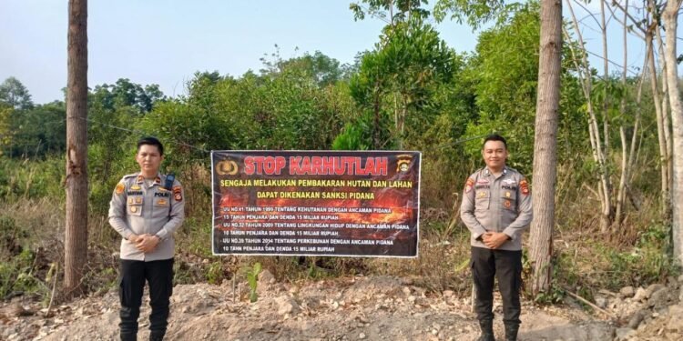 Ratusan Aksi Preventif Hotspot, Kapolres Lalu Hedwin Tegaskan Setiap Titik Api Wajib Dipadamkan,Jangan Sampai Membara