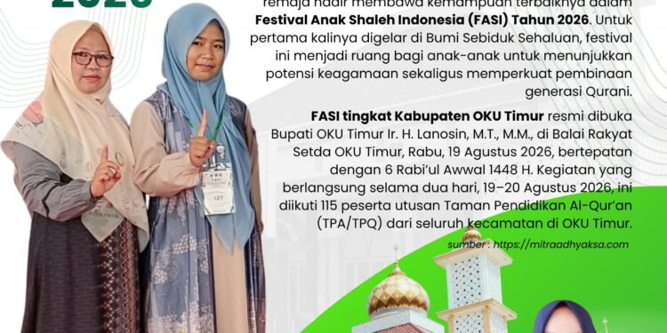 MTsN 1 OKU Timur Makin Bersinar, Cetak Prestasi, Kapsek MTsN Lilis Setiowati Bangga