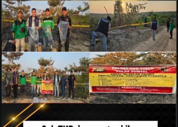 Kapolres Lalu Hedwin Tak Main-Main, Tiga Pria Diduga Bakar Lahan Diciduk
