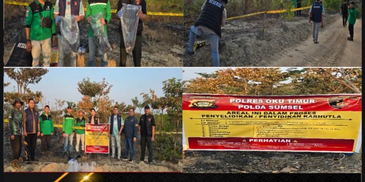 Kapolres Lalu Hedwin Tak Main-Main, Tiga Pria Diduga Bakar Lahan Diciduk